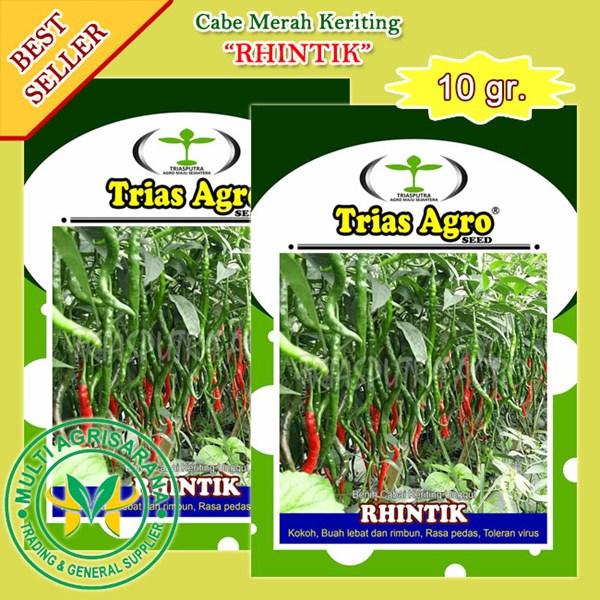  Benih Bibit Cabe Merah Keriting