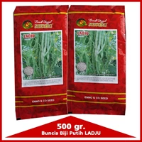 Benih Buncis biji putih LADJU 500 gr.